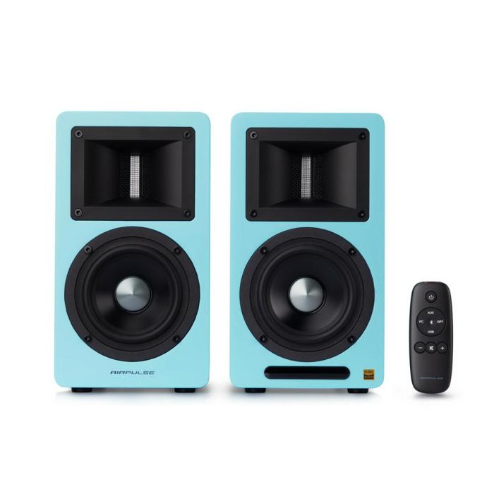 ELECTRIC BLUE AIRPULSE A80 ACTIVE SPEAKERS
Plug & Play High Resolution Audio for The Next Generation of Hifi Listeners
