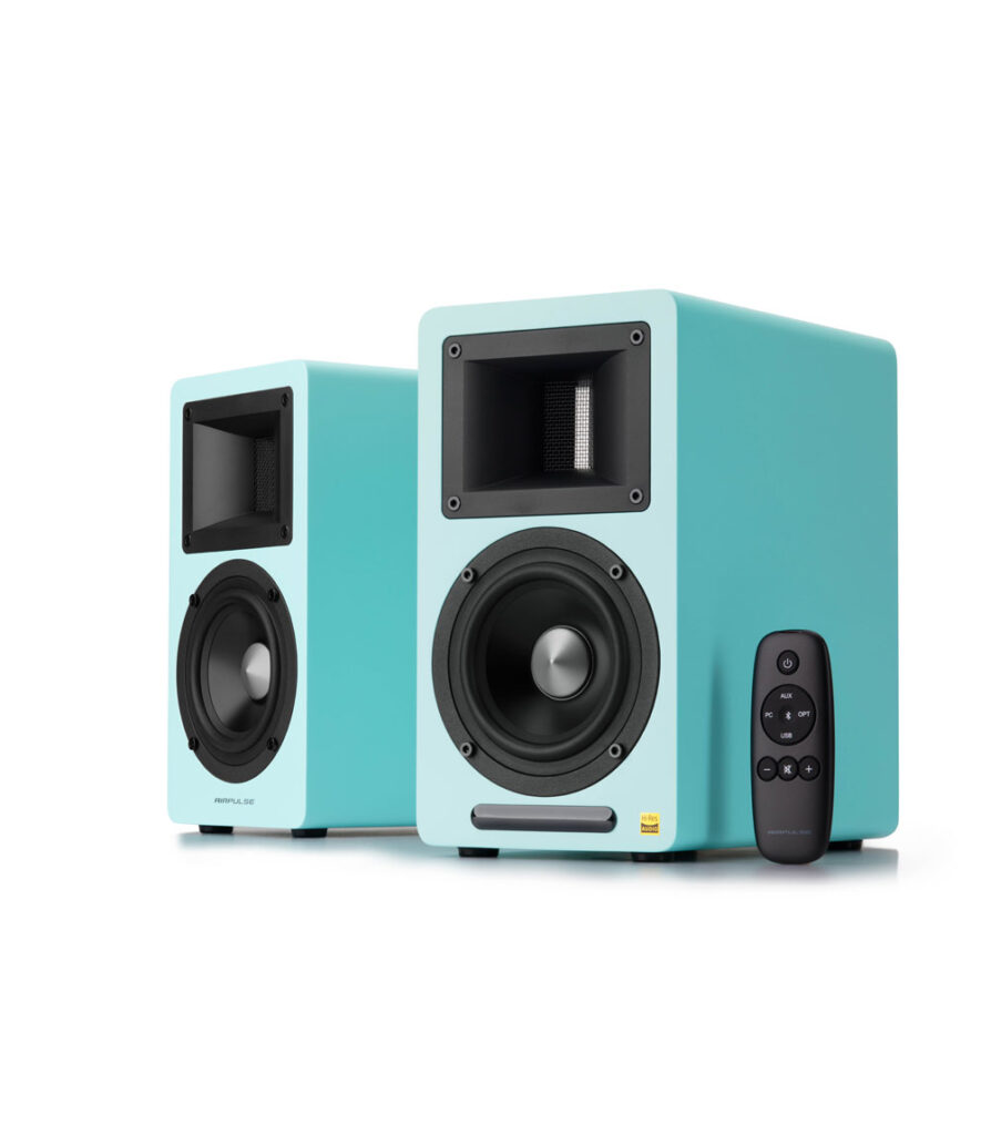 ELECTRIC BLUE AIRPULSE A80 ACTIVE SPEAKERS
Plug & Play High Resolution Audio for The Next Generation of Hifi Listeners