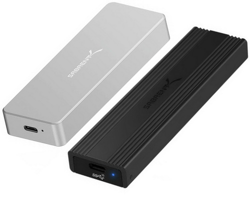 Sabrent EC-TFNE & EC-SNVE USB 3.2 M.2 SSD Enclosures Sabrent EC-TFNE & EC-SNVE USB 3.2 M.2 SSD Enclosures