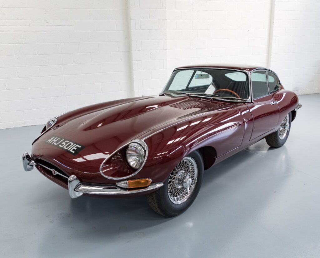 Leader in retro electric vehicle technology and integration, Electrogenic, electrifies a Jaguar E-type Series 1¼ Coupe