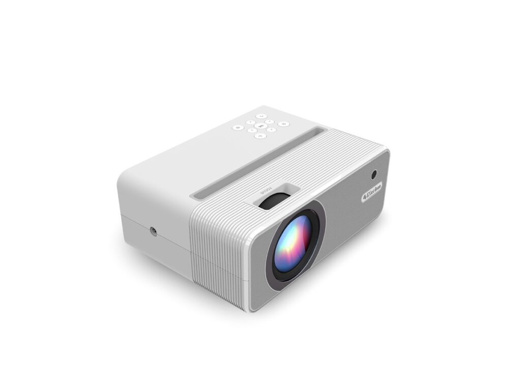 The EZCast Beam H3 is a compact, bright native 1080p LCD projector